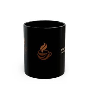 Coffee Please steam cup Mug | Black coffee mug, 11oz 15oz