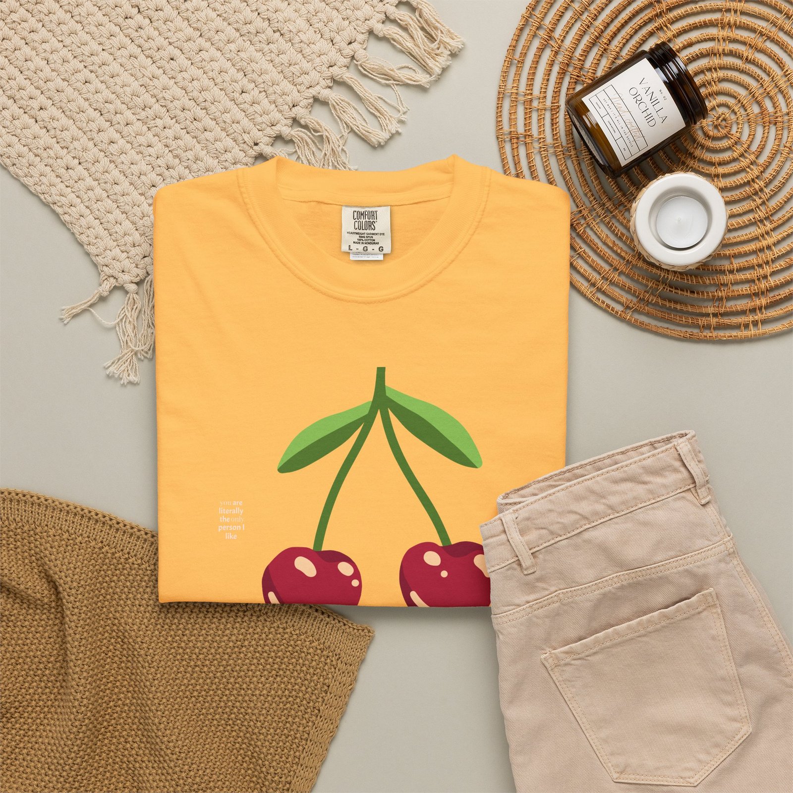 Love Glows heart triangle T-Shirt | 'Glows' graphic tee - Image 12
