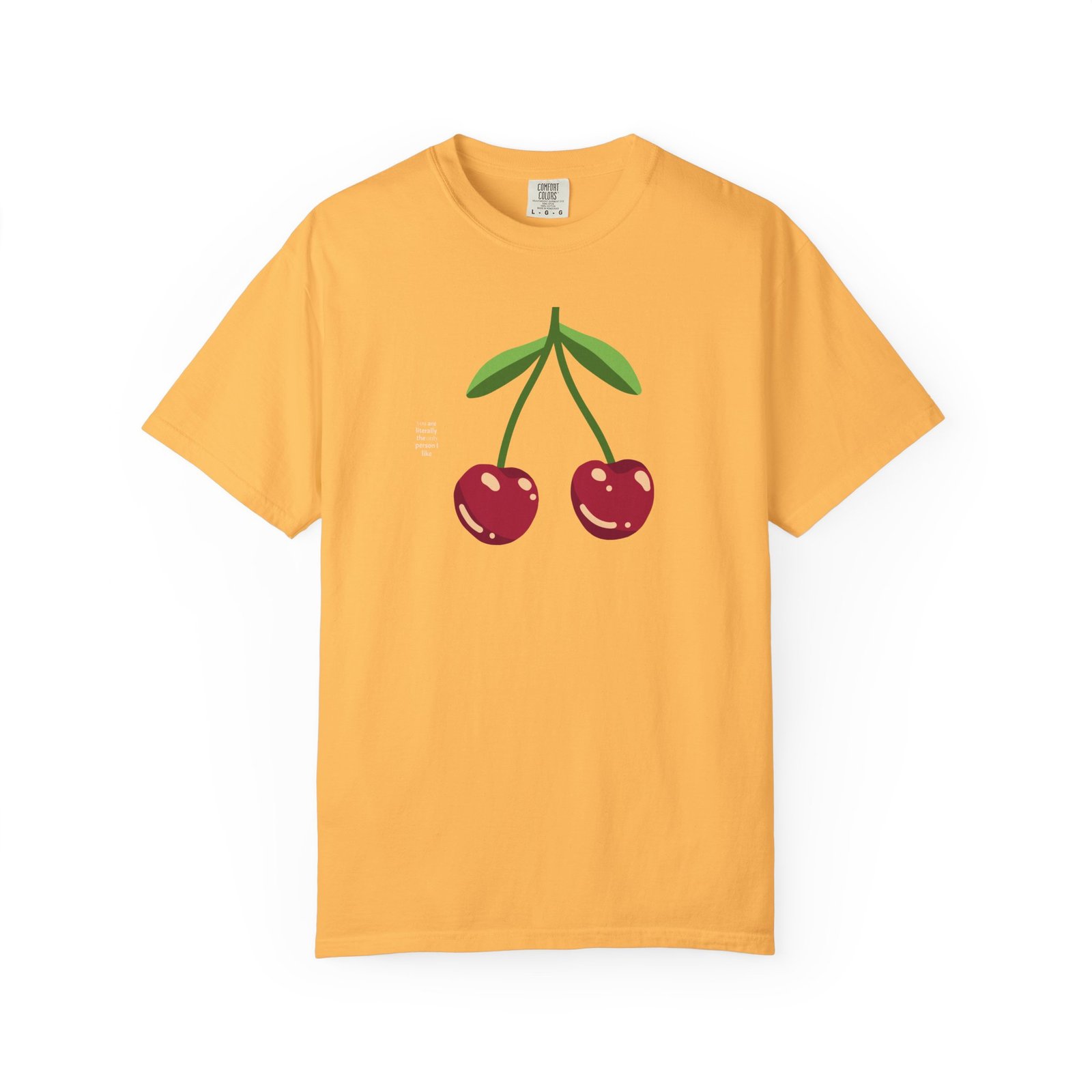Love Glows heart triangle T-Shirt | 'Glows' graphic tee - Image 9