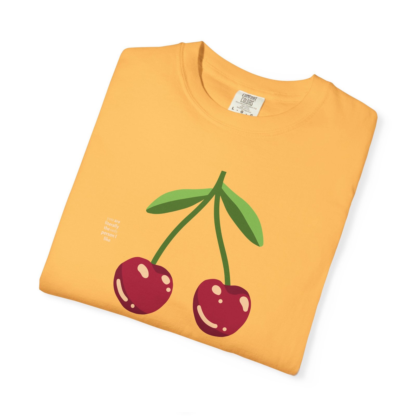 Love Glows heart triangle T-Shirt | 'Glows' graphic tee - Image 11